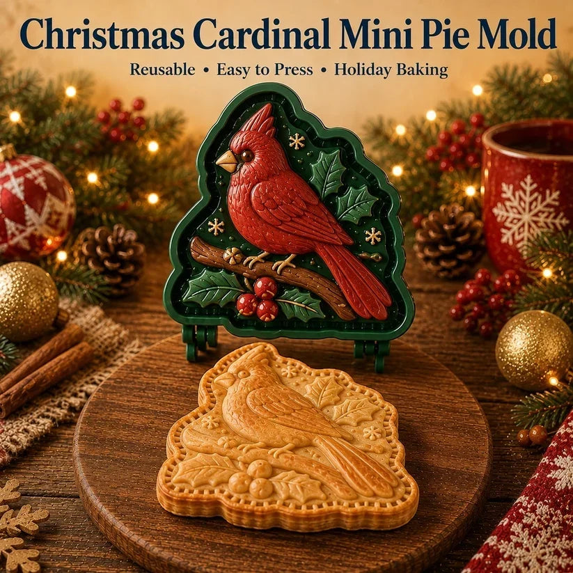 🔥Only $8.99 Last Day Promotion!✨ 🎄16-Design Christmas Mini Pie Mold Collection 🥧