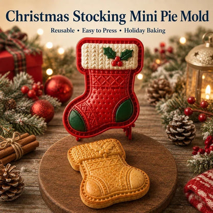 🔥Only $8.99 Last Day Promotion!✨ 🎄16-Design Christmas Mini Pie Mold Collection 🥧