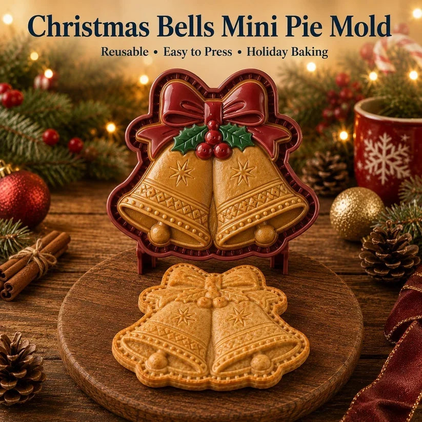 🔥Only $8.99 Last Day Promotion!✨ 🎄16-Design Christmas Mini Pie Mold Collection 🥧